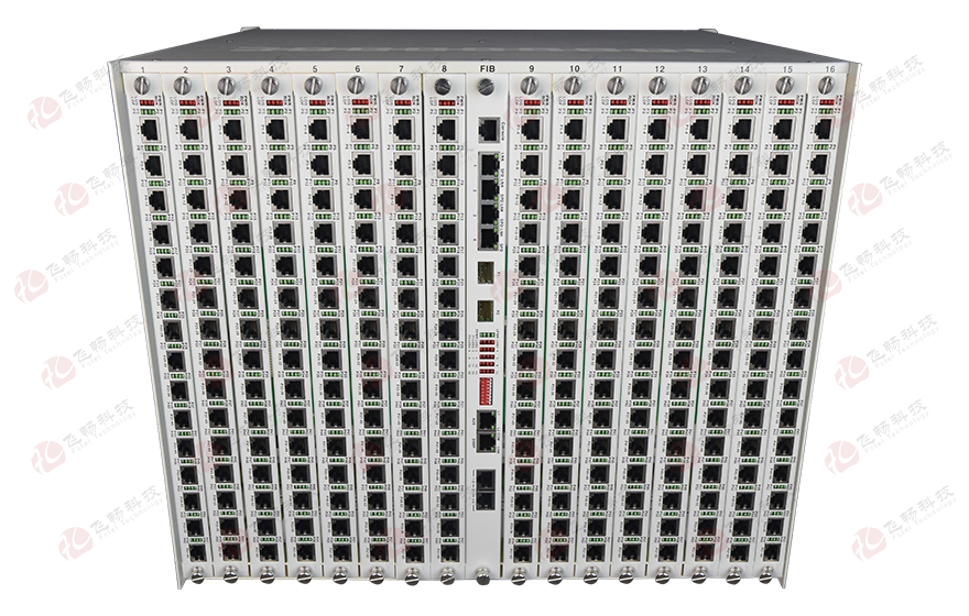飛暢科技-960路電話光端機(jī)（8U 19英寸，SFP 1+1光備份）