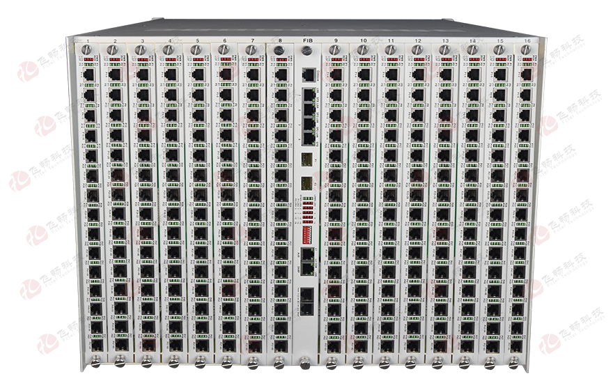 飛暢科技-960路電話光端機(jī)（8U 19英寸，SFP 1+1光備份）