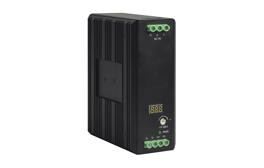 飛暢科技-工業(yè)級導軌式 AC220V轉 DC12V15A/24V8A/48V5A(帶功率因素調(diào)整)   開關電源